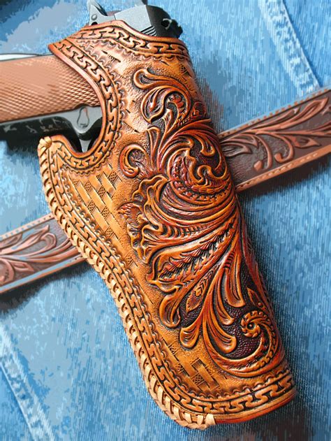 leather holster plans|best custom leather holsters.